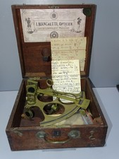 Ancien sextant boite d'occasion  Angoulême