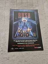 ANÚNCIO DE REVISTA FPOT278 12X8" RUSH: R40 LIVE, usado comprar usado  Enviando para Brazil