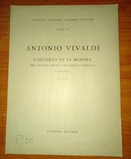 Vivaldi concerto minore usato Vivaldi concerto minore usato  Novellara