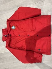 Usado, Casaco Saga Rose World Cruise 2005 Antártica Vermelho Parka Tamanho XL Quente com Capuz comprar usado  Enviando para Brazil