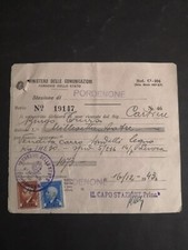 Ministero comunicazioni ferrov usato  Savona