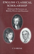 English Classical Scholarship by C O Brink comprar usado  Enviando para Brazil