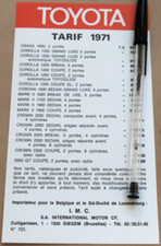 1971 toyota 2000 d'occasion  Libourne