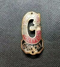 Emblema antigo de cabeça de bicicleta GORICKE pré-guerra original, usado comprar usado  Enviando para Brazil