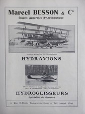 1920 pub seaplane d'occasion  Expédié en Belgium