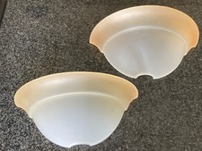 Vintage glass uplighter for sale  USK