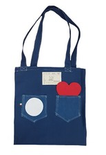Borsa shopper jeans usato  Rancio Valcuvia