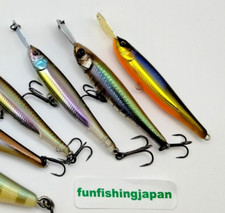 Usado, Lote de 3 iscas para robalo Jackall Riser 007R Topwater Sub Superfície em estoque comprar usado  Enviando para Brazil