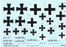 Eduard decals fokker for sale  COVENTRY