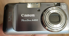 Aparat cyfrowy Canon PowerShot A450 5,0 MP srebrny - przetestowany i działający na sprzedaż  PL