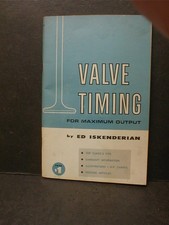 1962 VALVE TIMING por ED ISKENDERIAN BOOK comprar usado  Enviando para Brazil