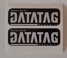 Datatag stickers motorcyle for sale  LEICESTER
