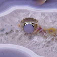 Chalcedon ring 925er gebraucht kaufen  Berlin