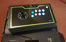 Usado, Joystick Qanba Q8 Silent Arcade Q8-GR [alavanca silenciosa e botões LED RGB] SOMENTE PC comprar usado  Enviando para Brazil