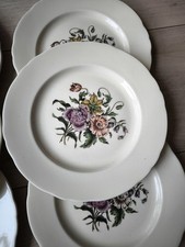 Assiettes dessert polychrome d'occasion  Montlouis-sur-Loire