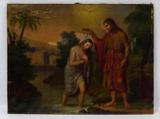 1864 Josef ARNOLD 1788-1879 ART do 6500 € Stary obraz Chrzest Jezusa, olej na sprzedaż  PL