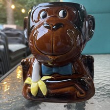Vintage ceramic monkey for sale  Durham