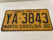 North carolina license for sale  Millers Creek