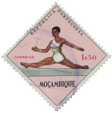 Mozambique 1962 oblitéré d'occasion  Peltre