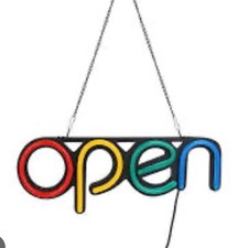 Open sign small for sale  Enfield