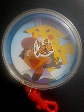 Vintage 1999 Pokemon Clubs & Spades jogo de cartas estojo com zíper baralho circular de cartas comprar usado  Enviando para Brazil