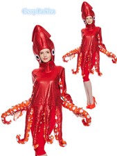 Fantasia de festa feminina H-B4-1 lula laranja Halloween polvo adulto animal marinho comprar usado  Enviando para Brazil