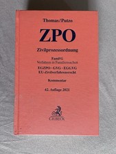 Thomas putzo zivilprozessordnu gebraucht kaufen  Tübingen