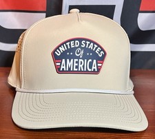 Usado, Chapéu de golfe Estados Unidos da América emblema corda curva - Novo boné de notas de marca comprar usado  Enviando para Brazil