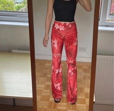 Orange 70s velvet for sale  BARNET