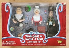 Memory Lane Santa Claus is Comin' To Town Trio z Burgermeisterem Tanta & Grimsley na sprzedaż  Wysyłka do Poland