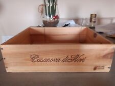 Cassetta legno vino usato  Bucine