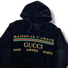 Gucci velour black for sale  BRISTOL
