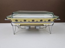 Pyrex snowflake gaiety for sale  TELFORD