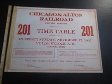 1907 chicago alton for sale  Lockport