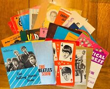 Original Concert Tour Programmes 1950s & 1960s Select From The Dropdown List, usado comprar usado  Enviando para Brazil
