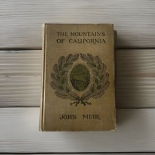 The Mountains of California John Muir 1894-1st Yosemite Sierra Nevada USA READ comprar usado  Enviando para Brazil