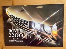 Rover 2200 automatic for sale  LONDON