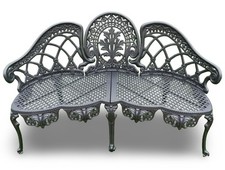 Cast garden bench for sale  RETFORD