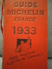 Guide michelin 1933 d'occasion  Paris XIX