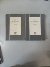 Bruno finetti.teoria delle usato  Luzzi