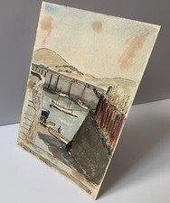 Vintage watercolour painting for sale  MANCHESTER