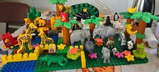 Używany, Lego Duplo XXL Zoo🐳🐴🦒 Z 2 płytami XXL  na sprzedaż  Wysyłka do Poland