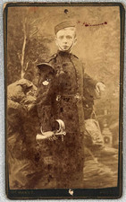 CDV BANDSMAN MILITAR CHIFRE CORNETA EDIMBURGO FOTO ANTIGA INSTRUMENTO MUSICAL comprar usado  Enviando para Brazil
