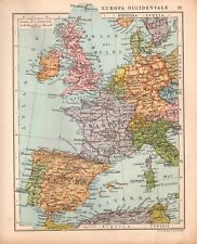 Occidentale carta geografica usato  Lecco