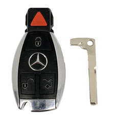Controle remoto Mercedes Benz fabricante de equipamento original + inserção de chave sem cortes IYZDC07 DC10 DC11 DC12 (SHP) comprar usado  Enviando para Brazil