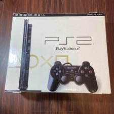 Console PS2 preto carvão SCPH79000CB 3029 do Japão comprar usado  Enviando para Brazil