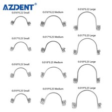 Fio retangular para dentes anteriores mola torque torque ortodôntica dental AZDENT, usado comprar usado  Enviando para Brazil