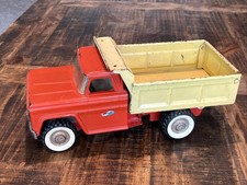 Caminhão basculante Structo vintage vermelho e amarelo 14 polegadas aço prensado BOM Canadá 1966 comprar usado  Enviando para Brazil