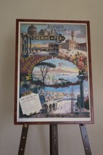 Affiche publicitaire chemin d'occasion  Courcy