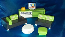 Playmobil wohnzimmer einrichtu gebraucht kaufen  Hamburg